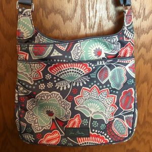 Vera Bradley slim crossbody nomadic floral